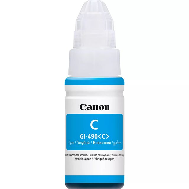 Canon GI 490 C - 70 ml - ciano - originale - ricarica inchiostro - per PIXMA G1…