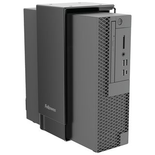Supporto CPU sottile sotto scrivania - Nero Fellowes