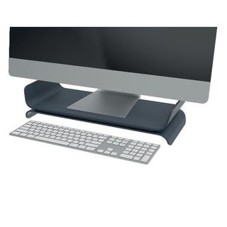 Supporto per monitor regolabile a 2 altezze Leitz Ergo grigio scuro - 209x112x4…