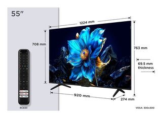 TCL SMART TV QLED 55" 4K