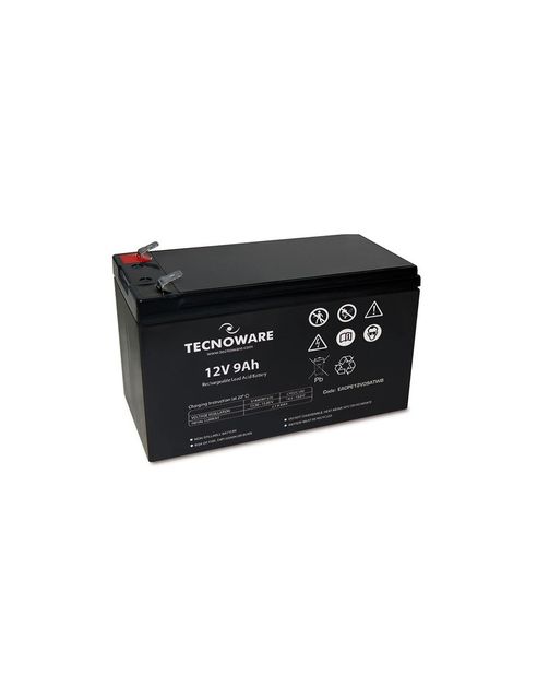 TECNOWARE EACPE12V09ATWP BATTERIA PER UPS ANTIFURTI 12V 9.0AH 151X65X94+5 CM ER…