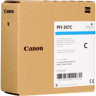 Canon PFI-307 C - 330 ml - ciano - originale - serbatoio inchiostro - per image…