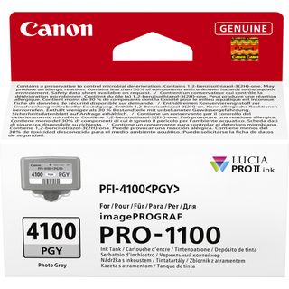 Canon PFI-4100 PGY - 80 ml - Grigio fotografico - originale - confezione da app…