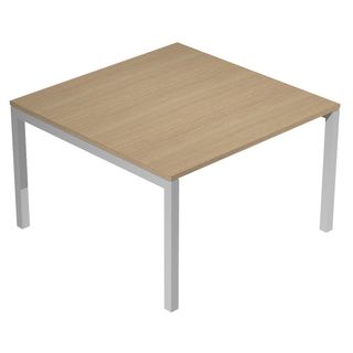 Tavolo riunioni 120X120xH74,4cm rovere AgorA'