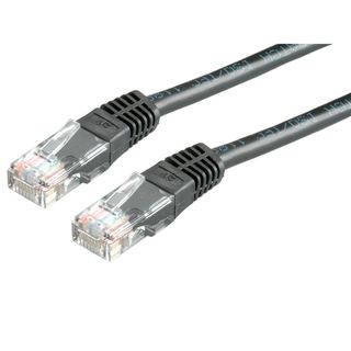 VALUE CAVO UTP PATCHCORD CAT.6/CLASS E, BLACK, 1M