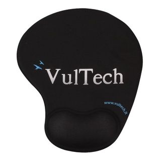 VULTECH MP-02N TAPPETINO ERGONOMICO PER MOUSE IN GEL COLORE NERO