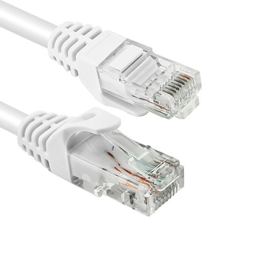 VULTECH TAAU050-UTP-WH CAVO DI RETE CATEGORIA 6 UTP NON SCHERMATO 5 MT BIANCO