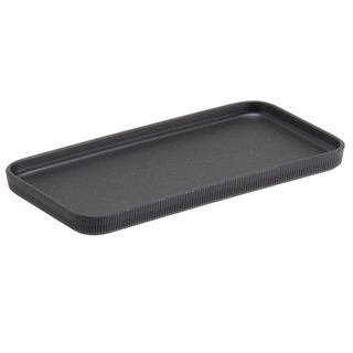 Vassoio buffet Norway 27,5x13,2x1,7cm melamina antracite Leone