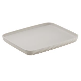 Vassoio buffet Norway 32,5x26,5x3cm melamina avorio Leone