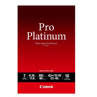 Canon Photo Paper Pro Platinum - A3 plus (329 x 423 mm) - 300 g/m² - 10 fogli c…