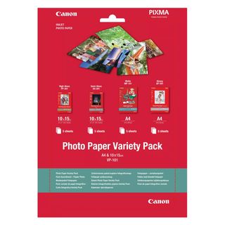 Canon Variety Pack VP-101 - 20 fogli kit carta per foto - per PIXMA MG2550, MG3…