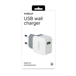 Caricabatterie - TCUSBTURBO - USB-A Wall Charger 12W TURBO