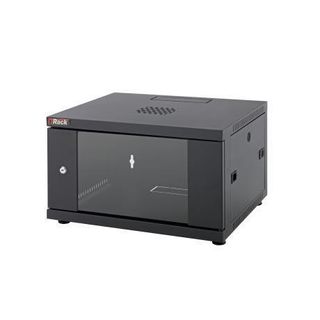 ITRack Office Small - Rack cabinet - montaggio a parete - RAL 9005 - 12U - 19"