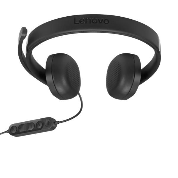 Lenovo VoIP Headset 5000, Cablato, Ufficio, 20 - 20000 Hz, 144 g, Auricolare, N…