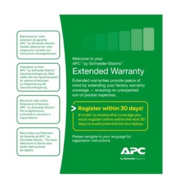 APC Extended Warranty - Contratto di assistenza esteso - parti - 1 anno - spedi…