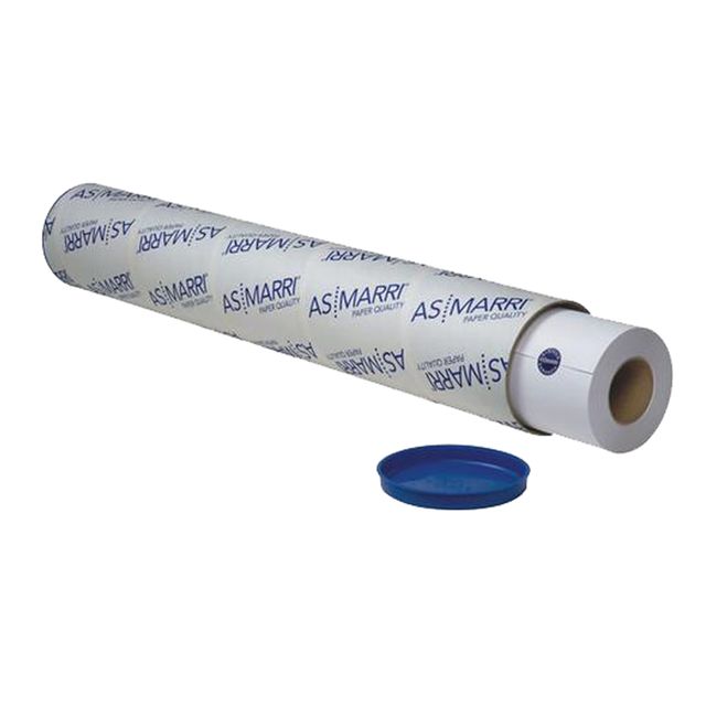 Carta plotter XB.80 - 620 mm x 150 mt - 80 gr - laser - opaca - bianco - As Mar…
