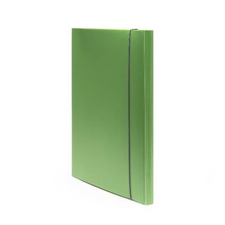 Cartella 3 lembi con elastico HOLOS - A4 - PP - verde - Fellowes