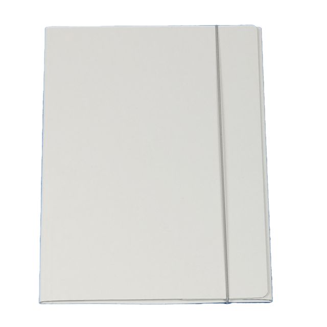 Cartella 3 lembi con elastico Queen - A4 - dorso variabile - cartone plastifica…