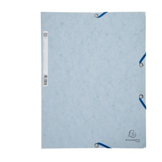 Cartella 3 lembi con elastico angolare - A4 - dorso 0,3 cm - cartoncino Lustrè …