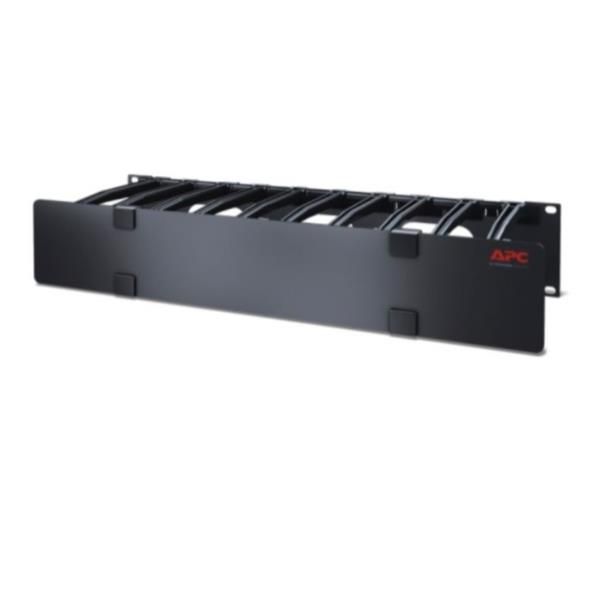 APC Horizontal Cable Manager Single-Sided with Cover - Pannello gestione cavi r…