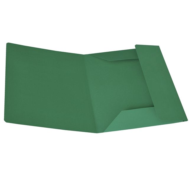Cartellina 3 lembi - 200 gr - 25 x 34,5 cm - cartoncino bristol - verde - Starl…