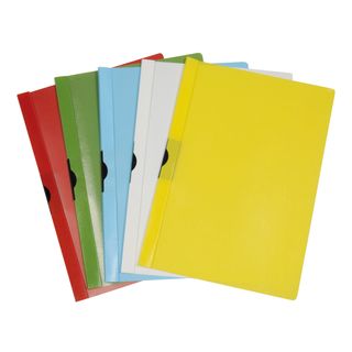 Cartellina con molla Spring File - A4 - dorso 5 mm - PP - colori assortiti - Me…