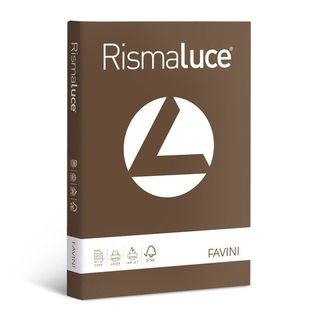 FAVINI RismaLuce - Cellulosa - marrone - A4 (210 x 297 mm) - 200 g/m² - 125 fog…