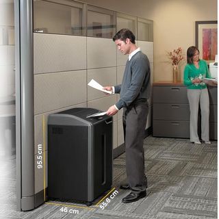 Fellowes Powershred 425i - Distruggidocumenti - taglio a striscia - 5.8 mm - P-2