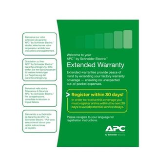 APC Extended Warranty Renewal - Supporto tecnico (rinnovo) - consulenza telefon…